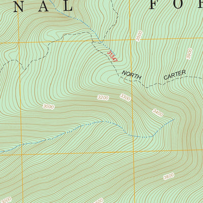 US Forest Service - Topo Carter Dome, NH FSTopo Legacy digital map