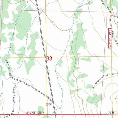 US Forest Service - Topo Casa Diablo Mountain, CA FSTopo Legacy digital map