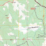 US Forest Service - Topo Casa Vieja Meadows, CA FSTopo Legacy digital map