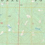 US Forest Service - Topo Cascade, CO FSTopo Legacy digital map