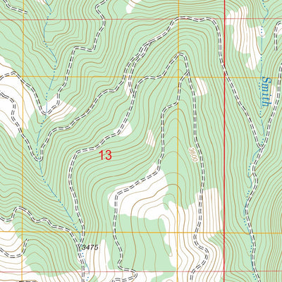 US Forest Service - Topo Cascade Gorge, OR FSTopo Legacy digital map