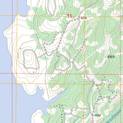 US Forest Service - Topo Cascade, ID FSTopo Legacy digital map