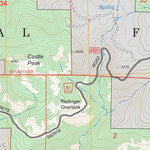 US Forest Service - Topo Cascadel Point, CA FSTopo Legacy digital map