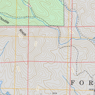 US Forest Service - Topo Cashes Valley, GA FSTopo Legacy digital map