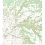 US Forest Service - Topo Casner Butte, AZ FSTopo Legacy digital map