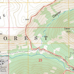 US Forest Service - Topo Casner Butte, AZ FSTopo Legacy digital map