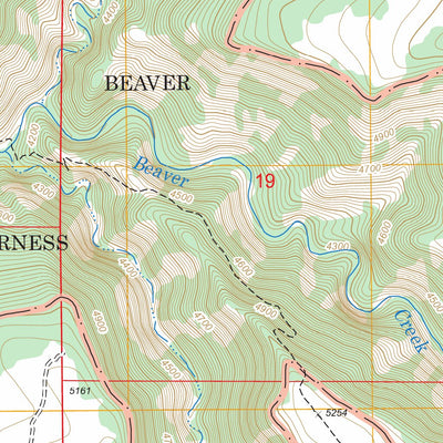 US Forest Service - Topo Casner Butte, AZ FSTopo Legacy digital map