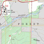 US Forest Service - Topo Cass, AR FSTopo Legacy digital map