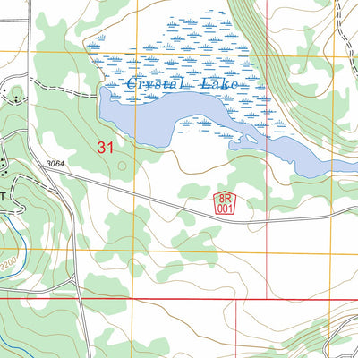 US Forest Service - Topo Cassel, CA FSTopo Legacy digital map