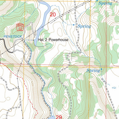 US Forest Service - Topo Cassel, CA FSTopo Legacy digital map