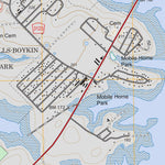 US Forest Service - Topo Cassells-Boykin Park, TX FSTopo Legacy digital map