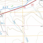 US Forest Service - Topo Castle Creek, OR FSTopo Legacy digital map