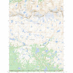 US Forest Service - Topo Castle Mountain, MT - WY FSTopo Legacy digital map