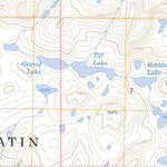 US Forest Service - Topo Castle Mountain, MT - WY FSTopo Legacy digital map