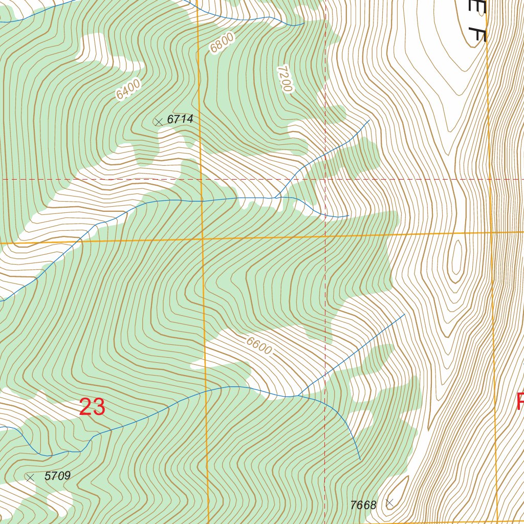 Castle Reef MT FSTopo Legacy Map By US Forest Service Topo Avenza Maps Us Forest Service Topo Castle Reef Mt Fstopo Legacy Digital Map 38809315770524 