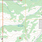 US Forest Service - Topo Castle Rock Gulch, CO FSTopo Legacy digital map