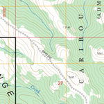 US Forest Service - Topo Castle Rock, ID FSTopo Legacy digital map