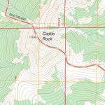 US Forest Service - Topo Castle Rock, WY FSTopo Legacy digital map