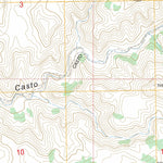 US Forest Service - Topo Casto Canyon, UT FSTopo Legacy digital map