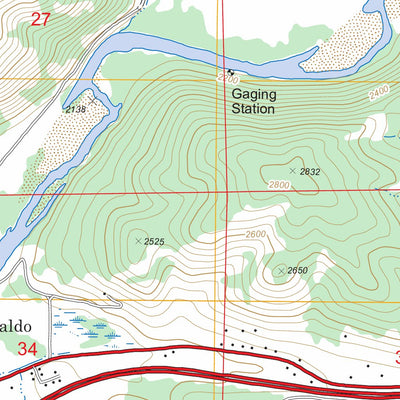 US Forest Service - Topo Cataldo, ID FSTopo Legacy digital map