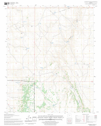 US Forest Service - Topo Cataract Tank, AZ FSTopo Legacy digital map