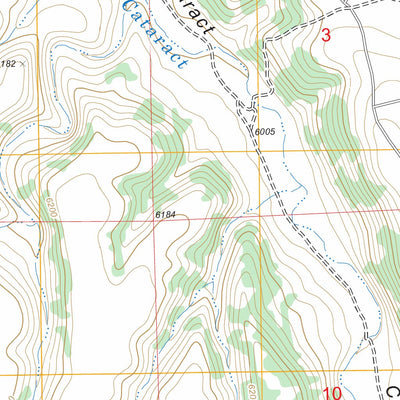 US Forest Service - Topo Cataract Tank, AZ FSTopo Legacy digital map