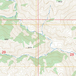 US Forest Service - Topo Catclaw Flat, CA FSTopo Legacy digital map
