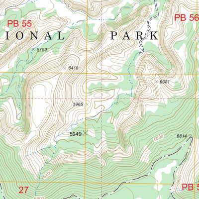 US Forest Service - Topo Cathedral Butte, UT FSTopo Legacy digital map