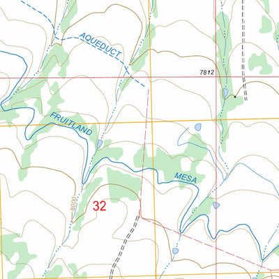 US Forest Service - Topo Cathedral Peak, CO FSTopo Legacy digital map