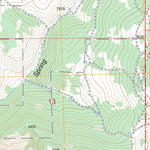 US Forest Service - Topo Cathedral Peak, CO FSTopo Legacy digital map