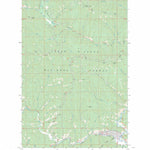 US Forest Service - Topo Cathedral Peak, ID FSTopo Legacy digital map