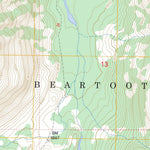 US Forest Service - Topo Cathedral Point, MT FSTopo Legacy digital map