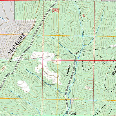 US Forest Service - Topo Catlett, GA FSTopo Legacy digital map