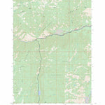US Forest Service - Topo Caton Lake, ID FSTopo Legacy digital map