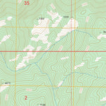US Forest Service - Topo Caton Lake, ID FSTopo Legacy digital map