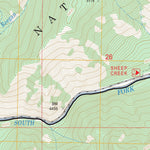 US Forest Service - Topo Caton Lake, ID FSTopo Legacy digital map