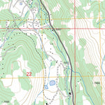 US Forest Service - Topo Cattle Creek, CO FSTopo Legacy digital map