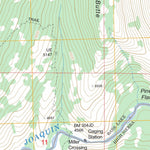 US Forest Service - Topo Cattle Mountain, CA FSTopo Legacy digital map