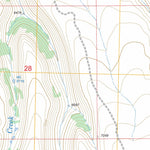 US Forest Service - Topo Caudle Creek, NV - ID FSTopo Legacy digital map