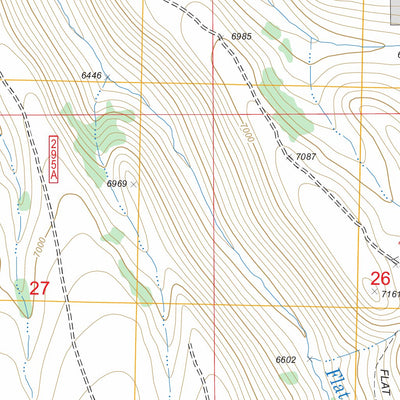 US Forest Service - Topo Caudle Creek, NV - ID FSTopo Legacy digital map