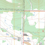 US Forest Service - Topo Caulksville, AR FSTopo Legacy digital map
