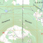 US Forest Service - Topo Caulksville, AR FSTopo Legacy digital map