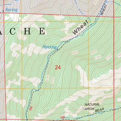 US Forest Service - Topo Causey Dam, UT FSTopo Legacy digital map