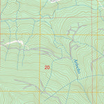US Forest Service - Topo Cavanaugh Creek, WA FSTopo Legacy digital map