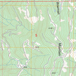 US Forest Service - Topo Cavanaugh Creek, WA FSTopo Legacy digital map