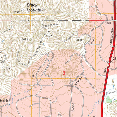 US Forest Service - Topo Cave Creek, AZ FSTopo Legacy digital map