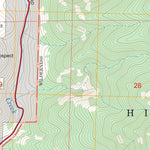 US Forest Service - Topo Cave Creek, NV FSTopo Legacy digital map