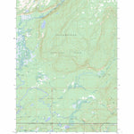 US Forest Service - Topo Cave Falls, WY FSTopo Legacy digital map