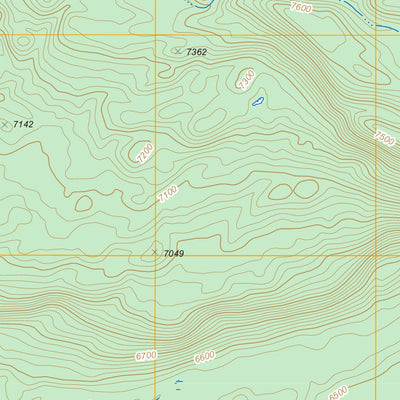 US Forest Service - Topo Cave Falls, WY FSTopo Legacy digital map