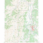 US Forest Service - Topo Cave Junction, OR FSTopo Legacy digital map